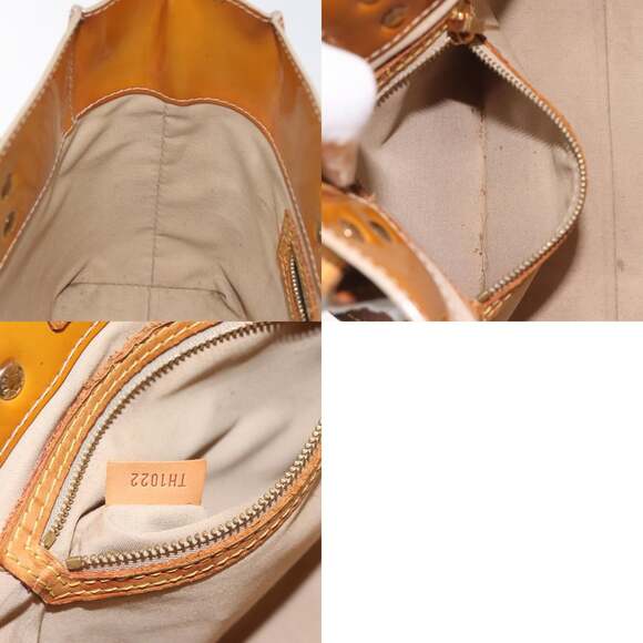 LOUIS VUITTON Monogram Vernis Reade PM Hand Bag Beige M91334 - Picture 12 of 12